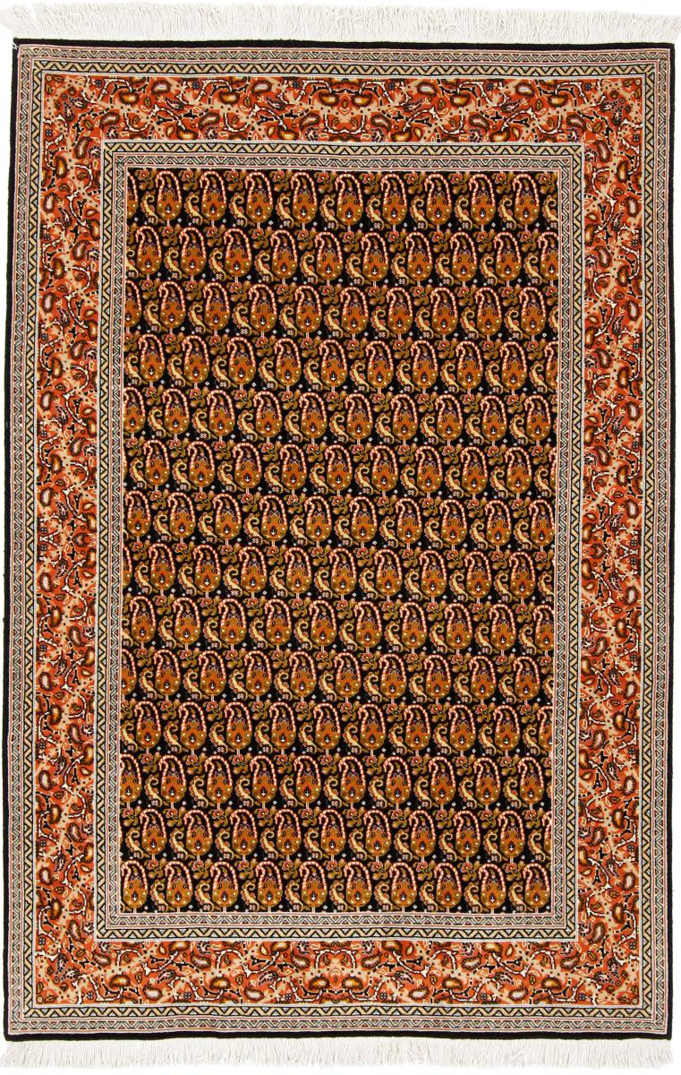 Tapete persa Tabriz 50Raj 149x101 149x101, Tapete persa Atado à mão