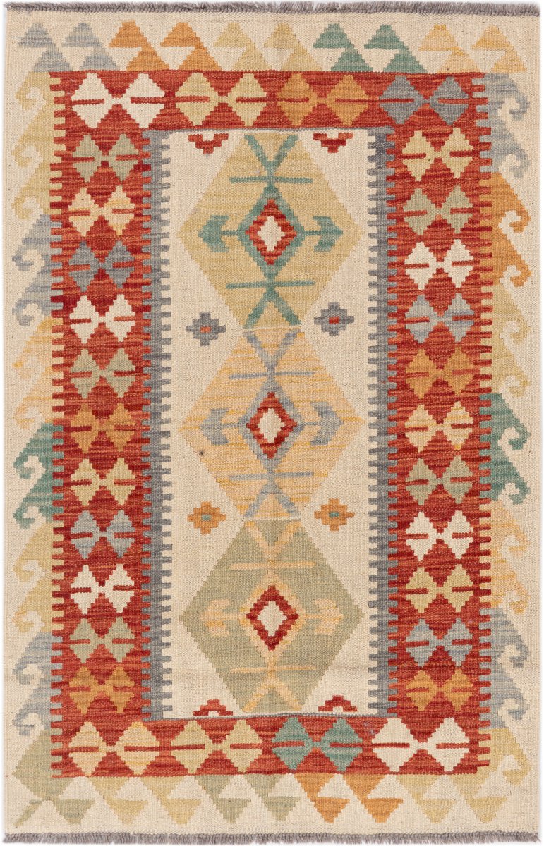 Afgański dywan Kilim Afghan 125x82 125x82, Dywan perski Ręcznie tkany