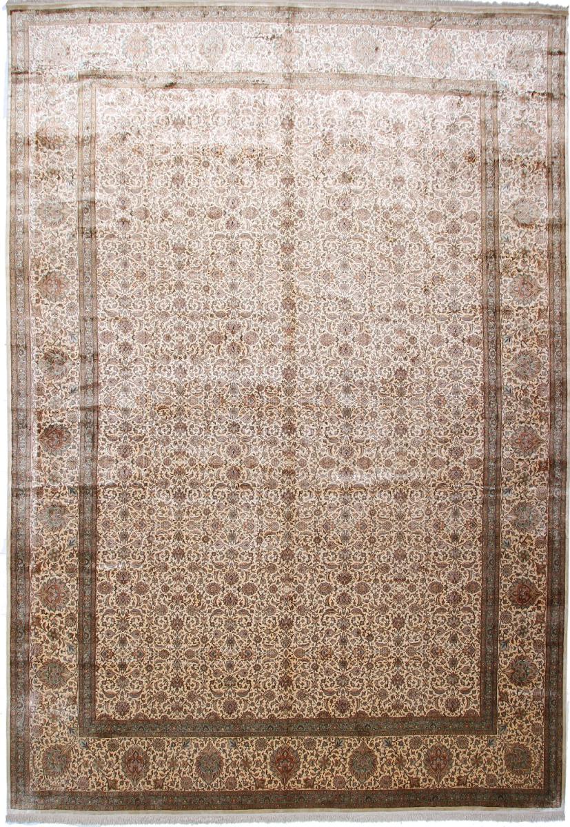 Tappeto indiano Cachemire di Seta 615x426 615x426, Tappeto persiano Annodato a mano