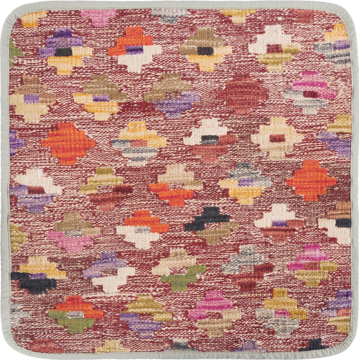 Afghansk teppe Kelim Afghan Putevar 45x45 45x45, Persisk teppe Knyttet for hånd