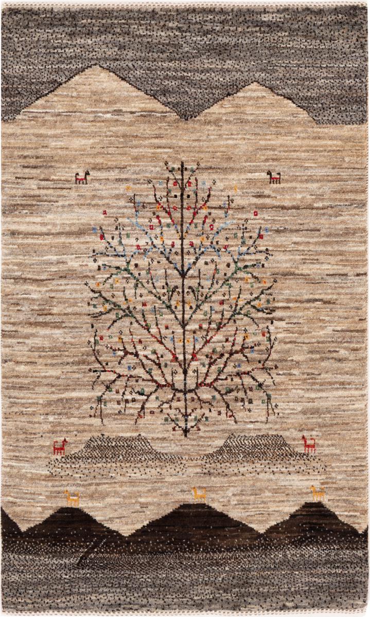 Perzisch tapijt Perzisch Gabbeh Loribaft Tabiibaft 131x81 131x81, Perzisch tapijt Handgeknoopte