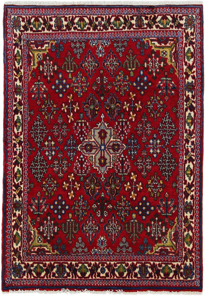 Tapis persan Meymeh 137x98 137x98, Tapis persan Noué à la main