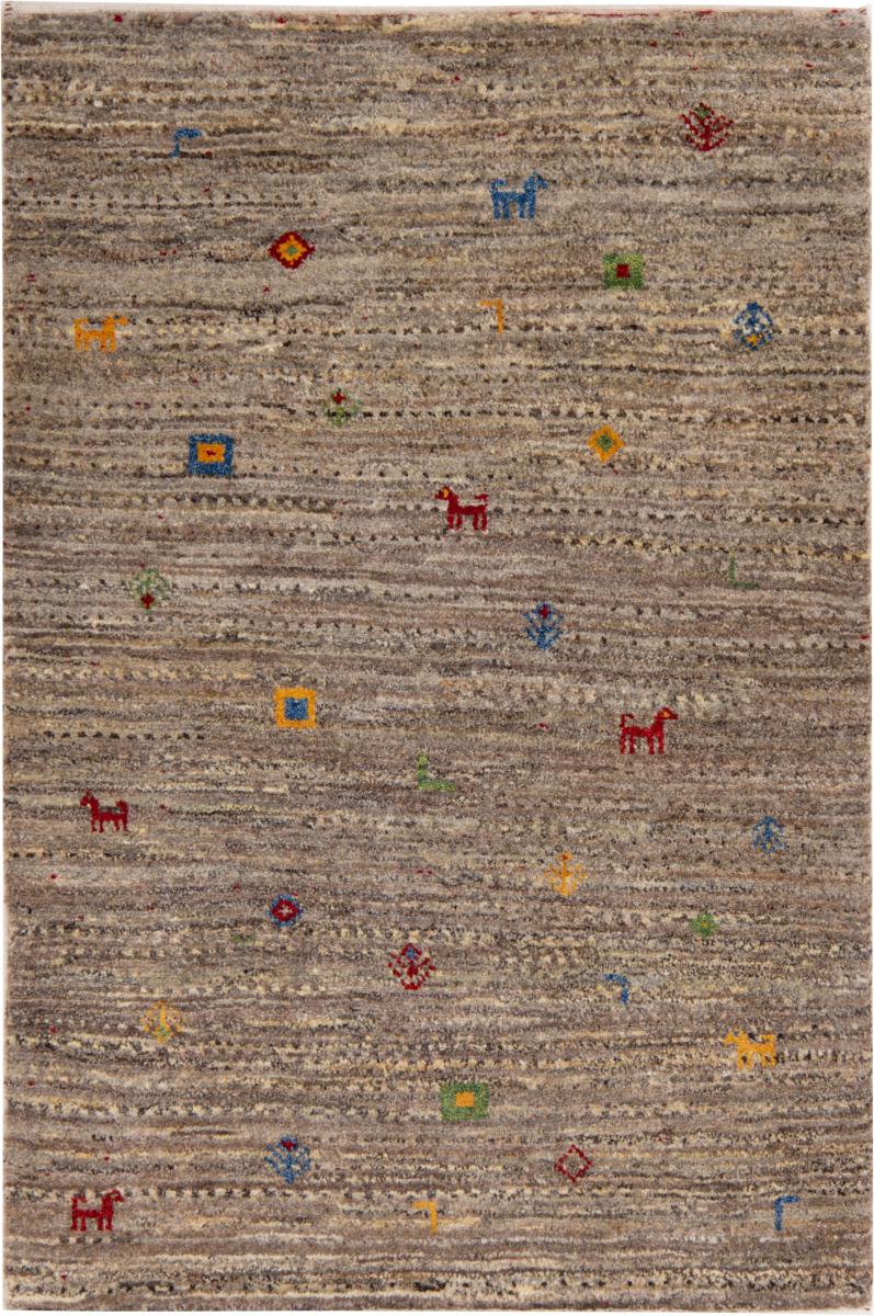 Tapis persan Persan Gabbeh Nomad 117x79 117x79, Tapis persan Noué à la main