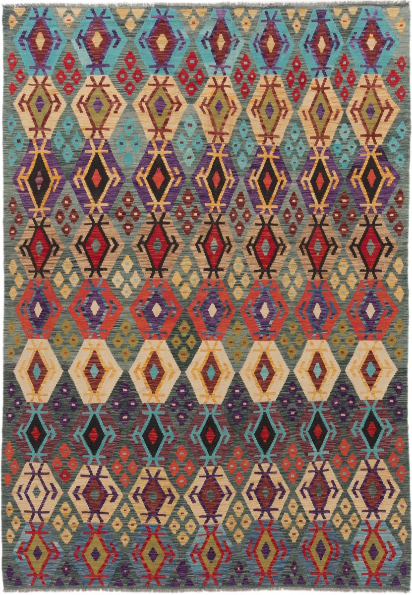 Tapete afegão Kilim Afegão 294x202 294x202, Tapete persa Tecido à mão