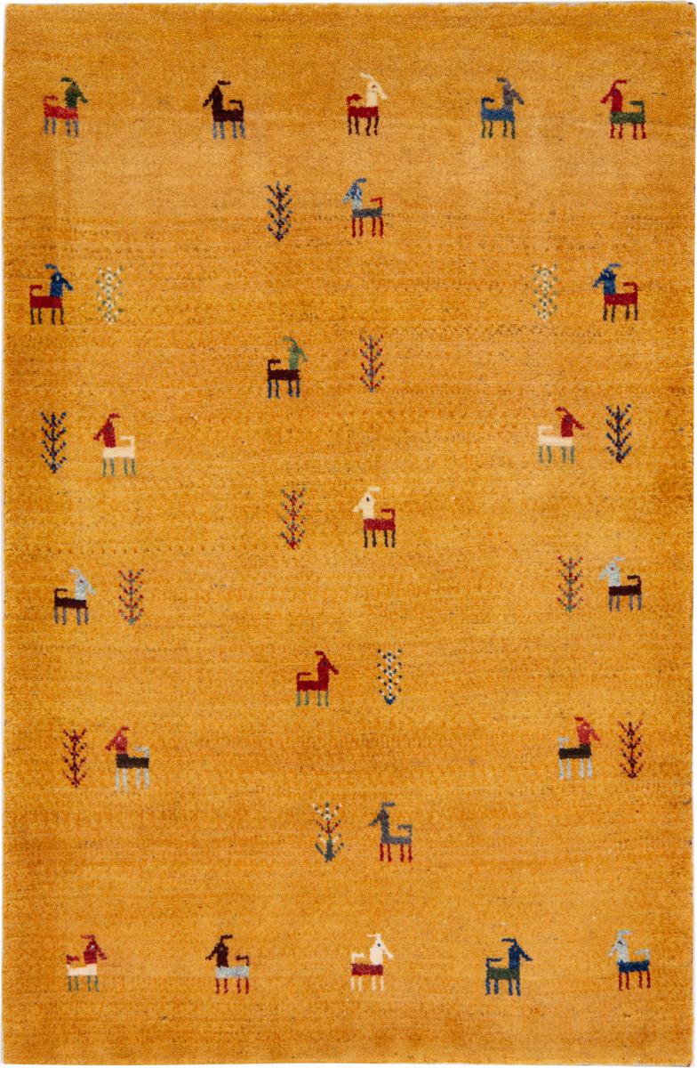 Tappeto persiano Persia Gabbeh Nomad 130x87 130x87, Tappeto persiano Annodato a mano