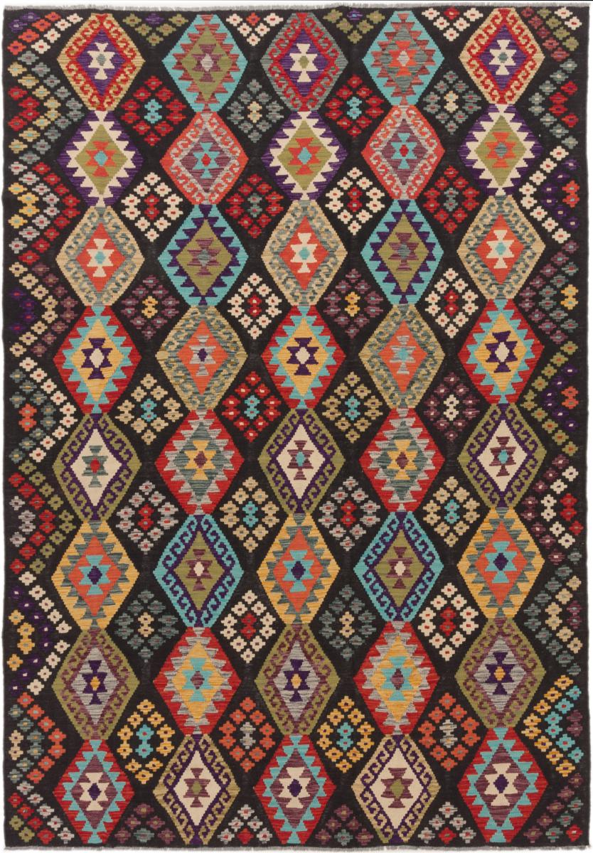 Tapete afegão Kilim Afegão 301x205 301x205, Tapete persa Tecido à mão