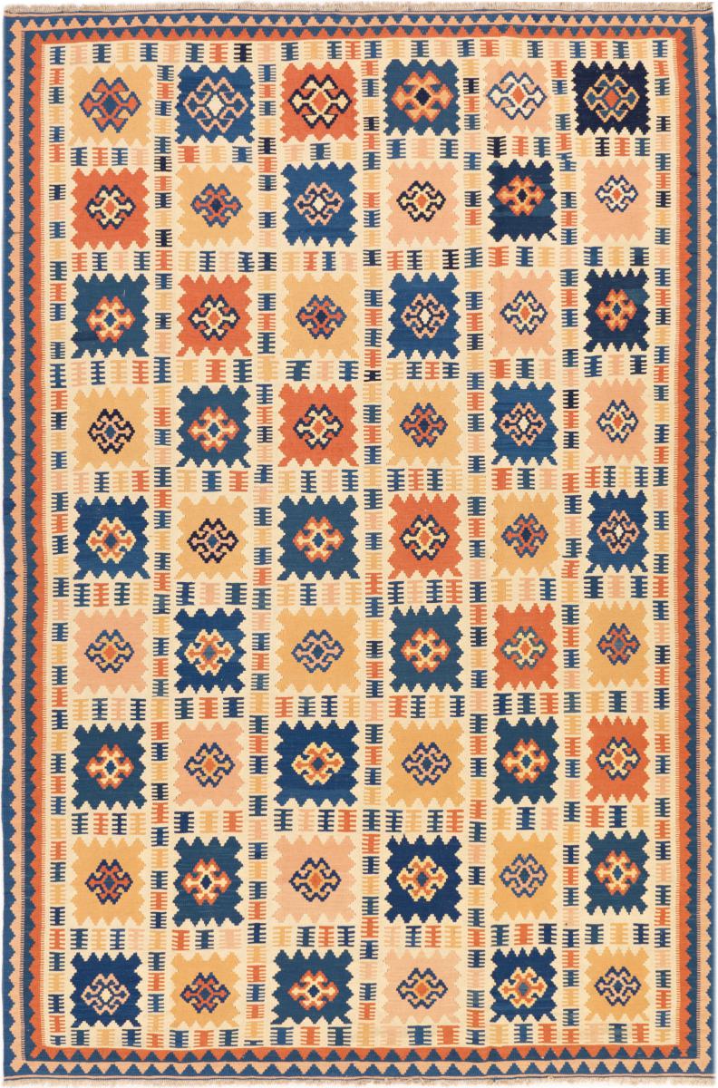 Dywan perski Kilim Fars Sziraz 306x203 306x203, Dywan perski Ręcznie tkane