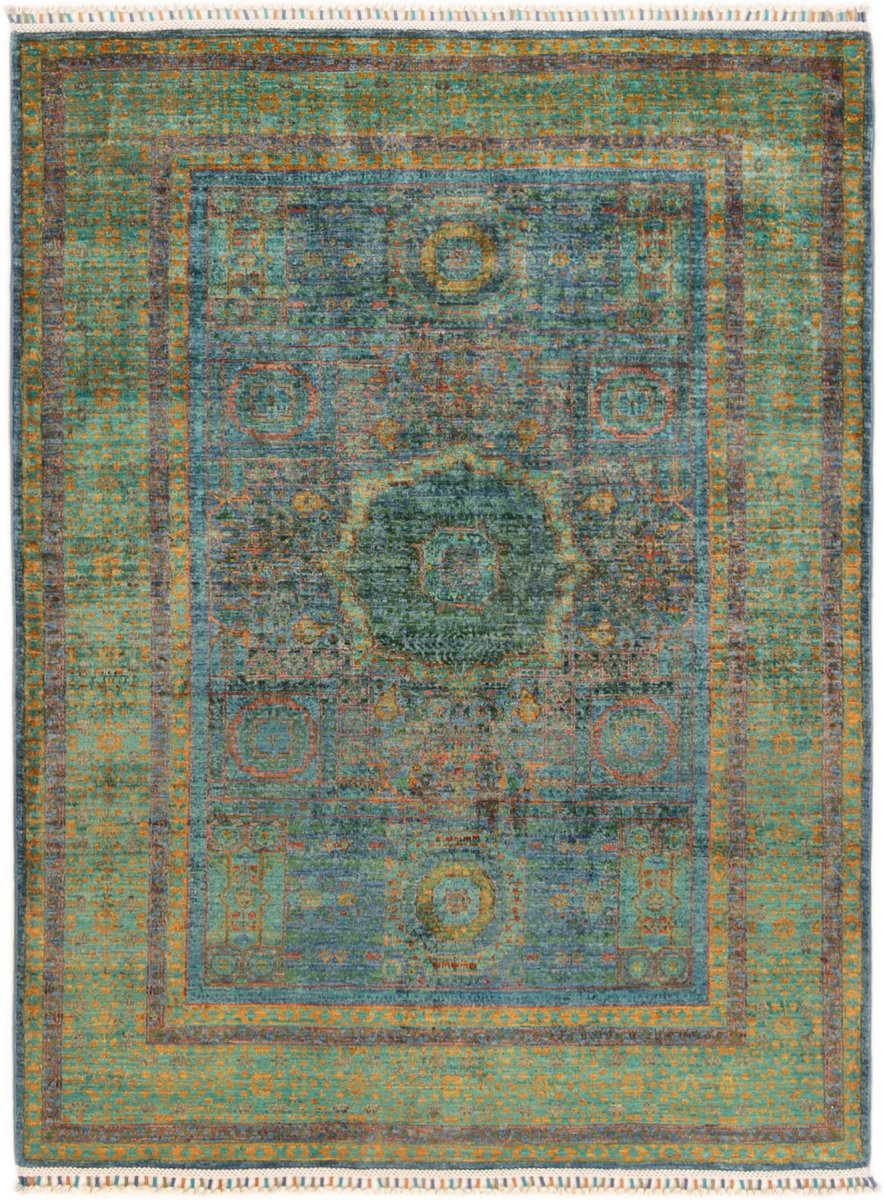 Pakistansk matta Mamluk 174x131 174x131, Persisk matta Handknuten