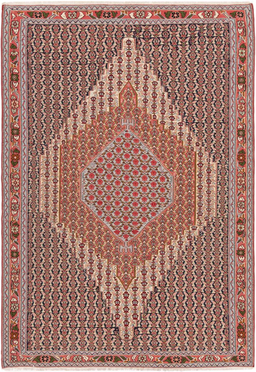 Tapete persa Kilim Senneh 297x207 297x207, Tapete persa Atado à mão
