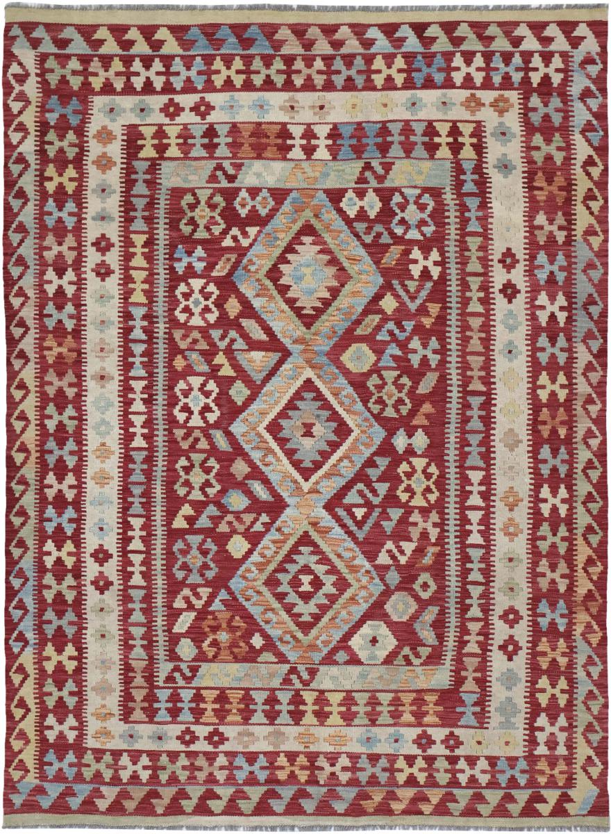 Covor afgan Chilim Afghan 236x176 236x176, Covor persan Țesut manual