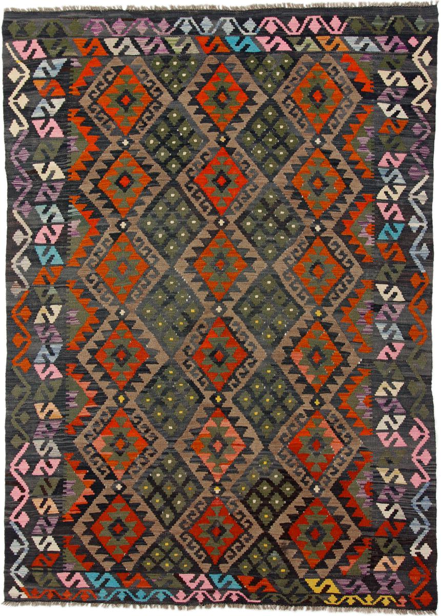 Tapete afegão Kilim Afegão Heritage 256x186 256x186, Tapete persa Tecido à mão