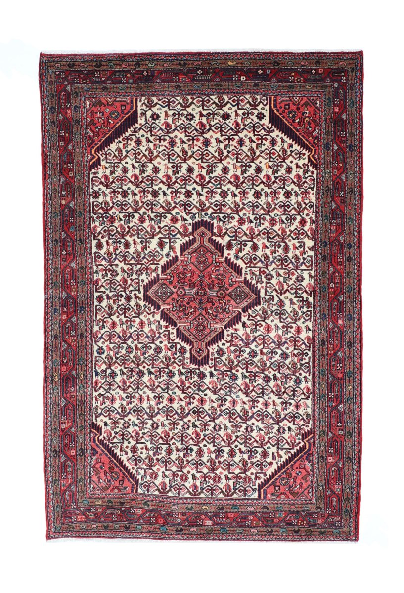 Persian rug Hamadan 201x131 201x131, Persian rug Hand-knotted