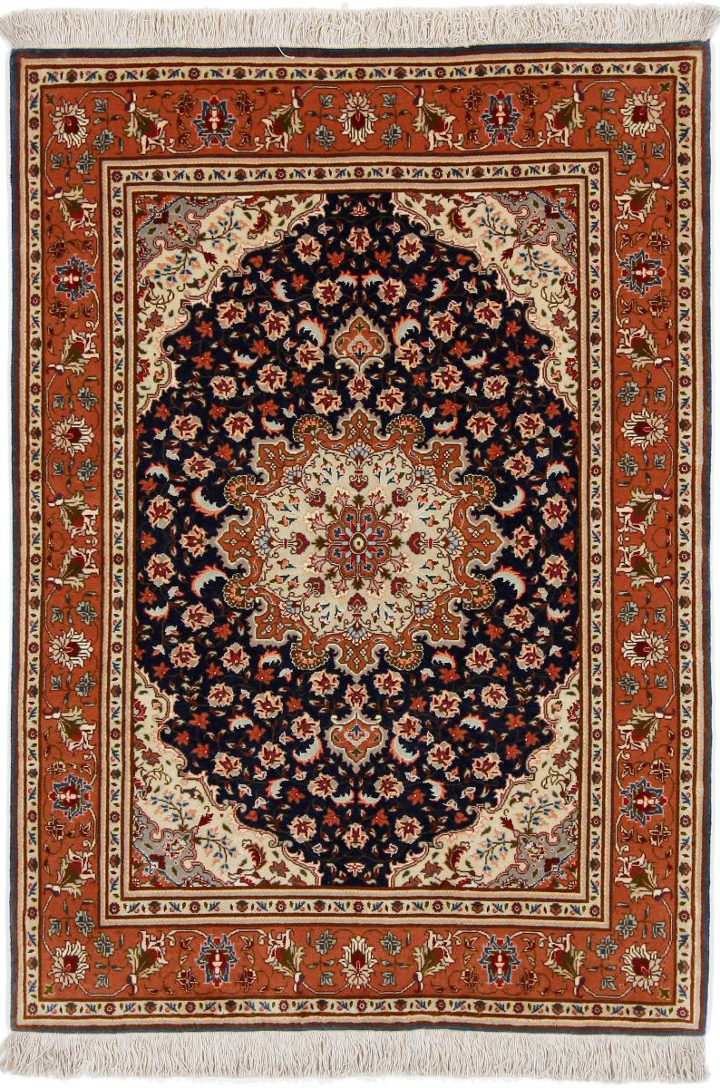 Tapete persa Tabriz 50Raj 146x105 146x105, Tapete persa Atado à mão