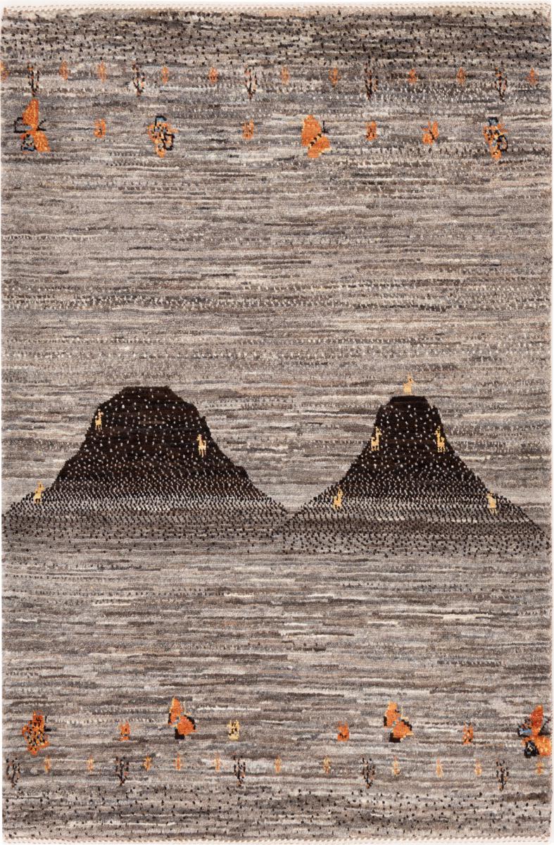 Perzisch tapijt Perzisch Gabbeh Loribaft Tabiibaft 133x86 133x86, Perzisch tapijt Handgeknoopte