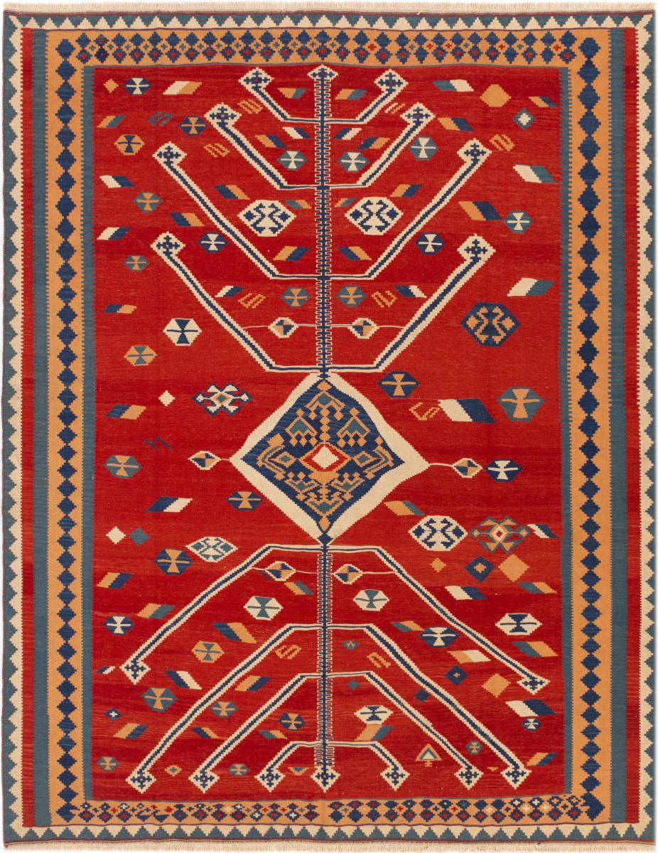 Persian Rug Kilim Fars Shiraz 236x214 236x214, Persian Rug Woven by hand