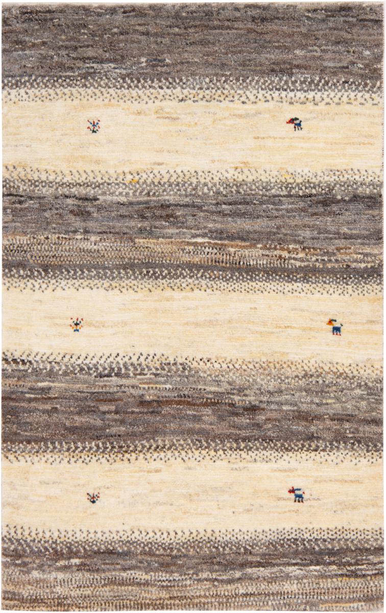 Persian Rug Persian Gabbeh Nomad 122x81 122x81, Persian Rug Knotted by hand