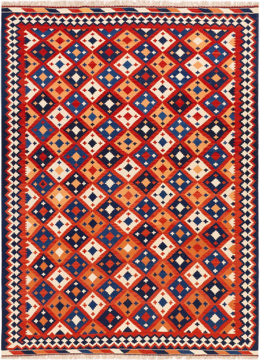 Tapis persan Kilim Fars Ghashghai 296x217 296x217, Tapis persan Tissé à la main