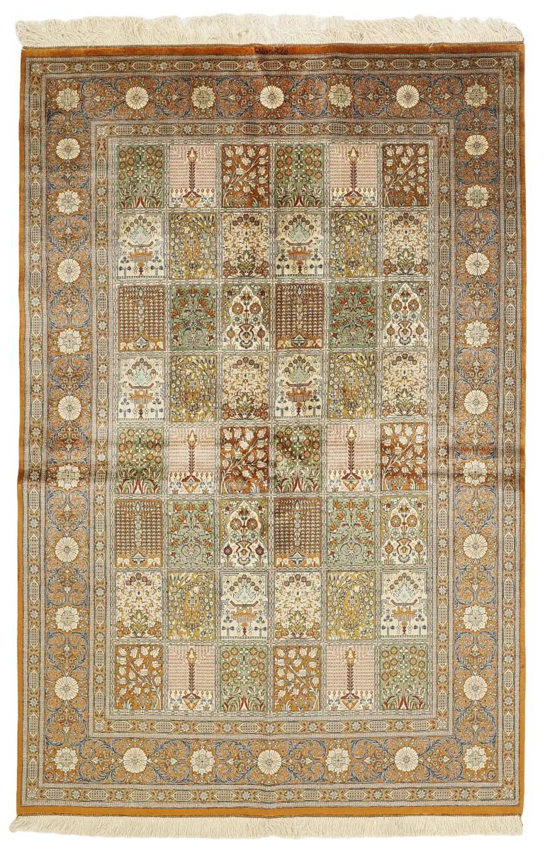 Perzsa szőnyeg Ghom Selyem 6'7"x4'5" 6'7"x4'5", Perzsa szőnyeg Kézzel csomózva