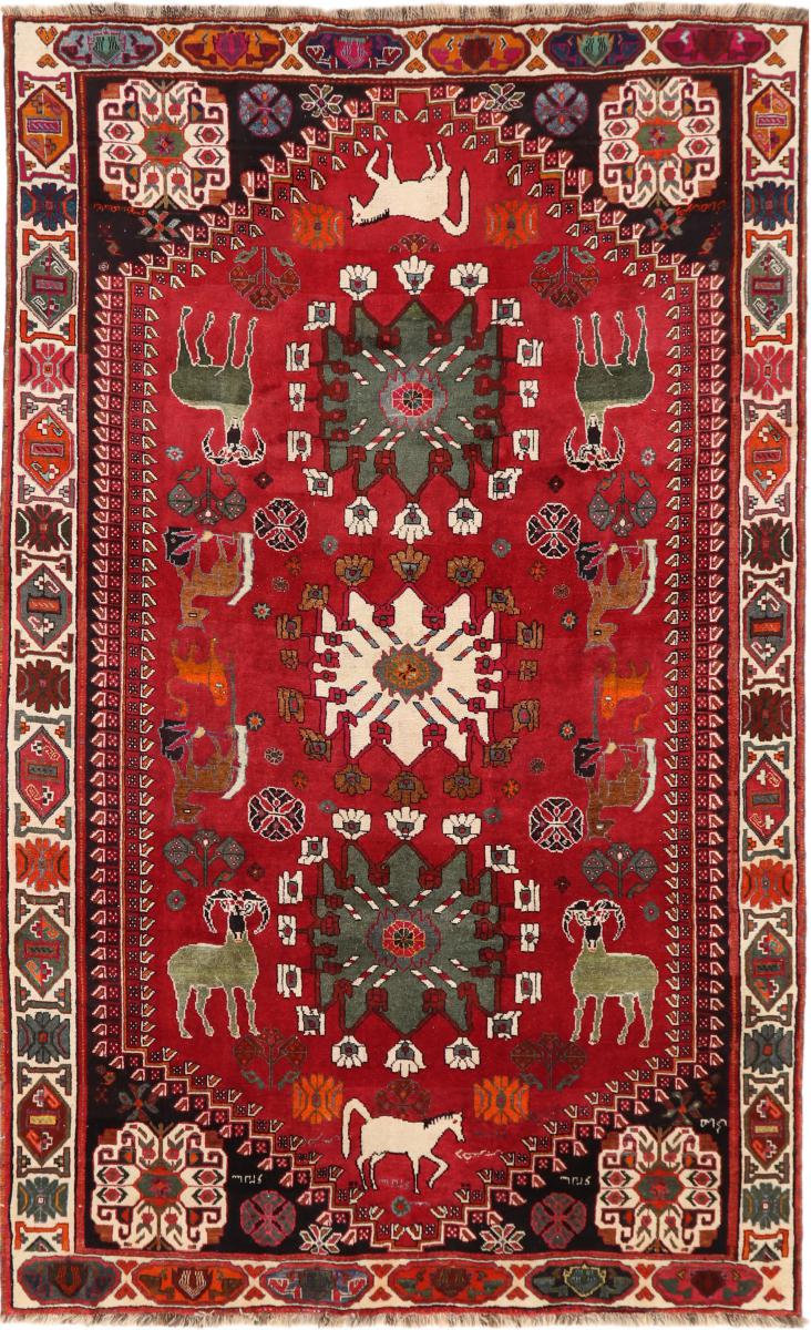Persian Rug Shiraz 290x180 290x180, Persian Rug Knotted by hand