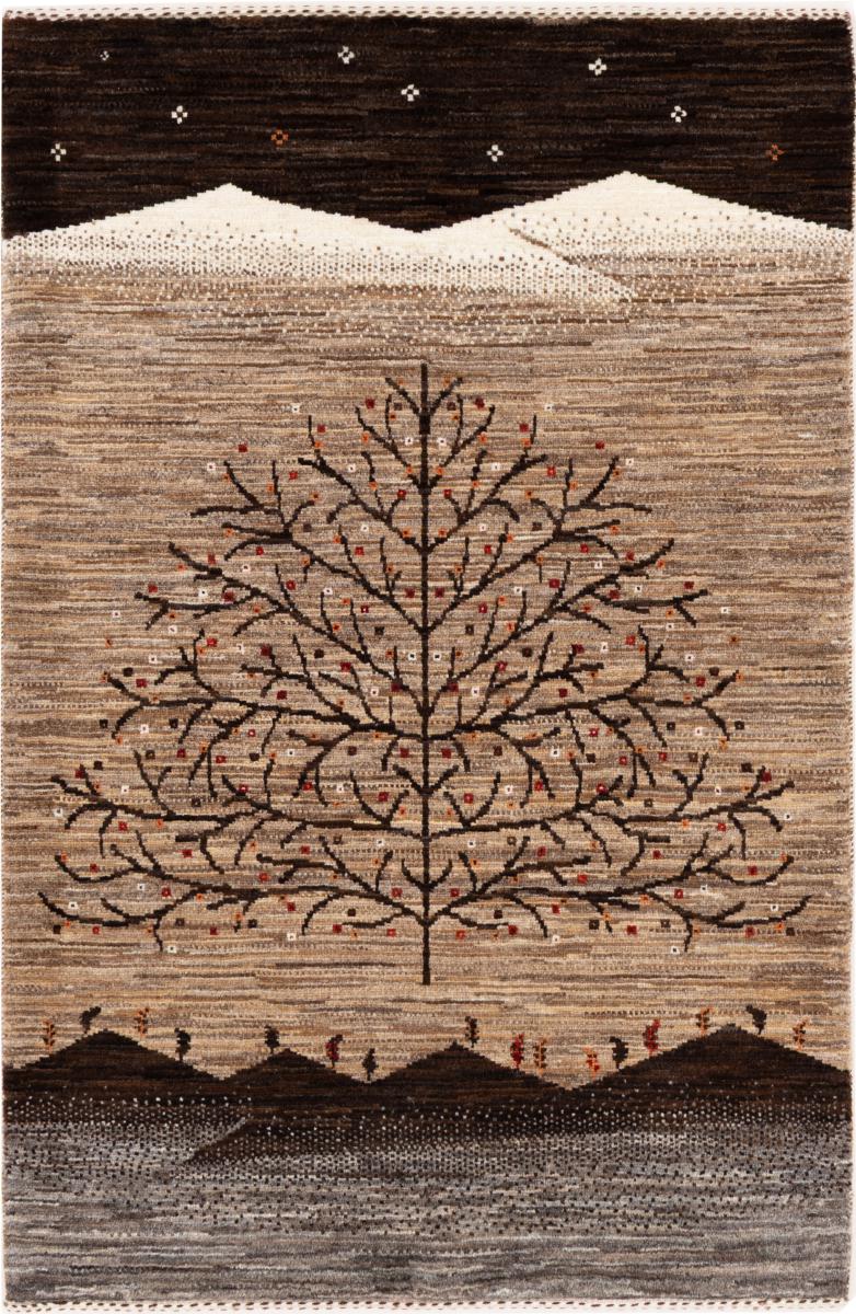 Perzisch tapijt Perzisch Gabbeh Loribaft Tabiibaft 129x76 129x76, Perzisch tapijt Handgeknoopte