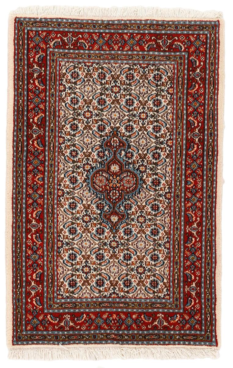 Persian Rug Moud Mahi 93x62 93x62, Persian Rug Knotted by hand