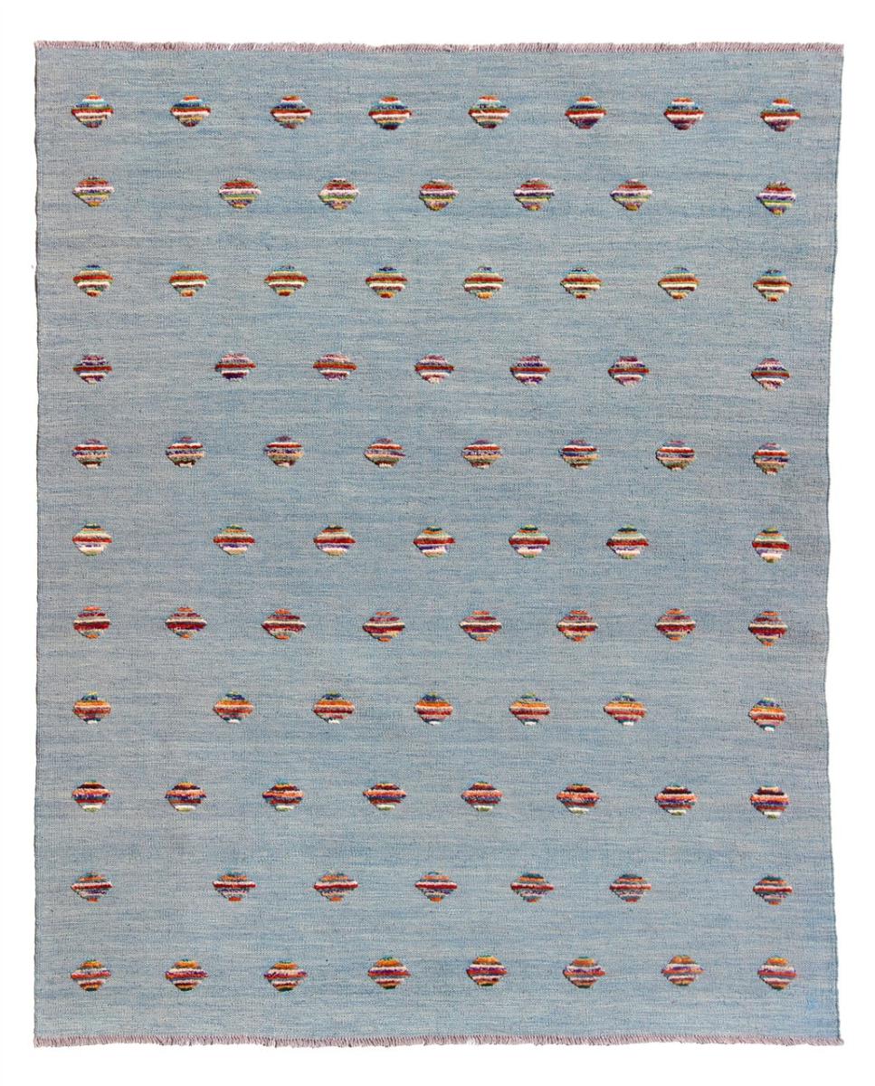 Alfombra afgana Kilim Afghan Nimbaft Edition 194x151 194x151, Alfombra persa Tejido a mano