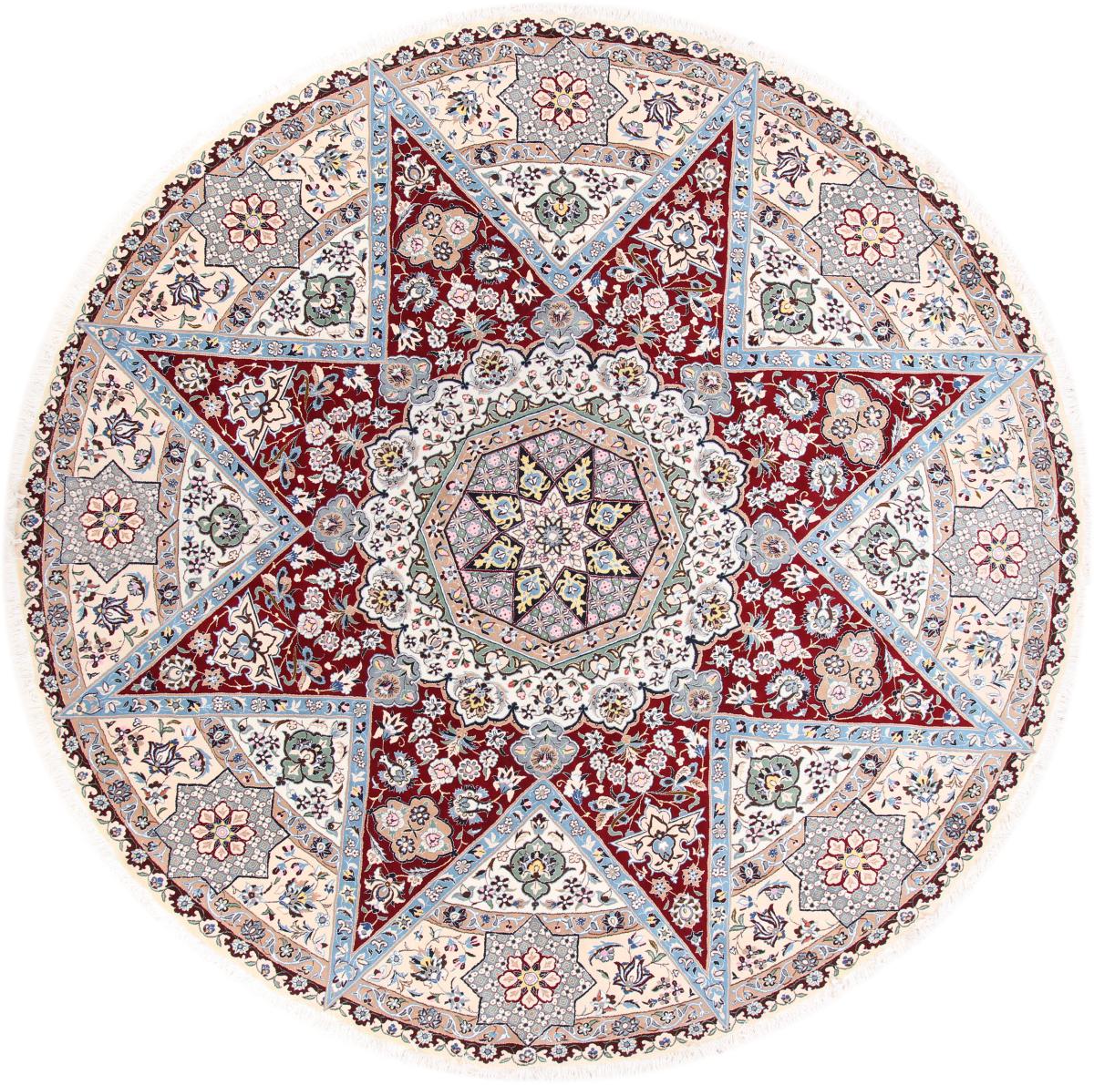 Tapis persan Naïn 9La 350x350 350x350, Tapis persan Noué à la main