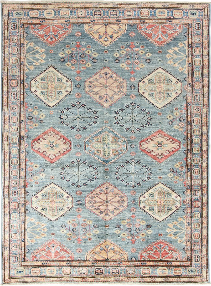 Tapete afegão Super Kazak 199x150 199x150, Tapete persa Atado à mão