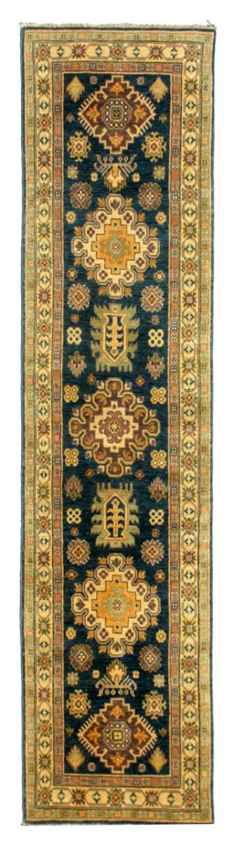 Afghan rug Kazak Ghazni 304x83 304x83, Persian Rug Knotted by hand