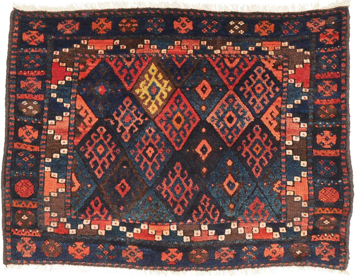 Persisk teppe Persia Gabbeh 109x81 109x81, Persisk teppe Knyttet for hånd