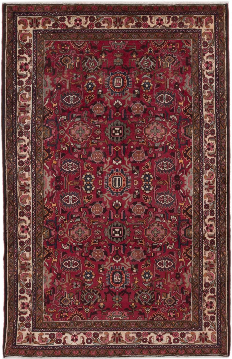 Tapis persan Nanadj 296x194 296x194, Tapis persan Noué à la main