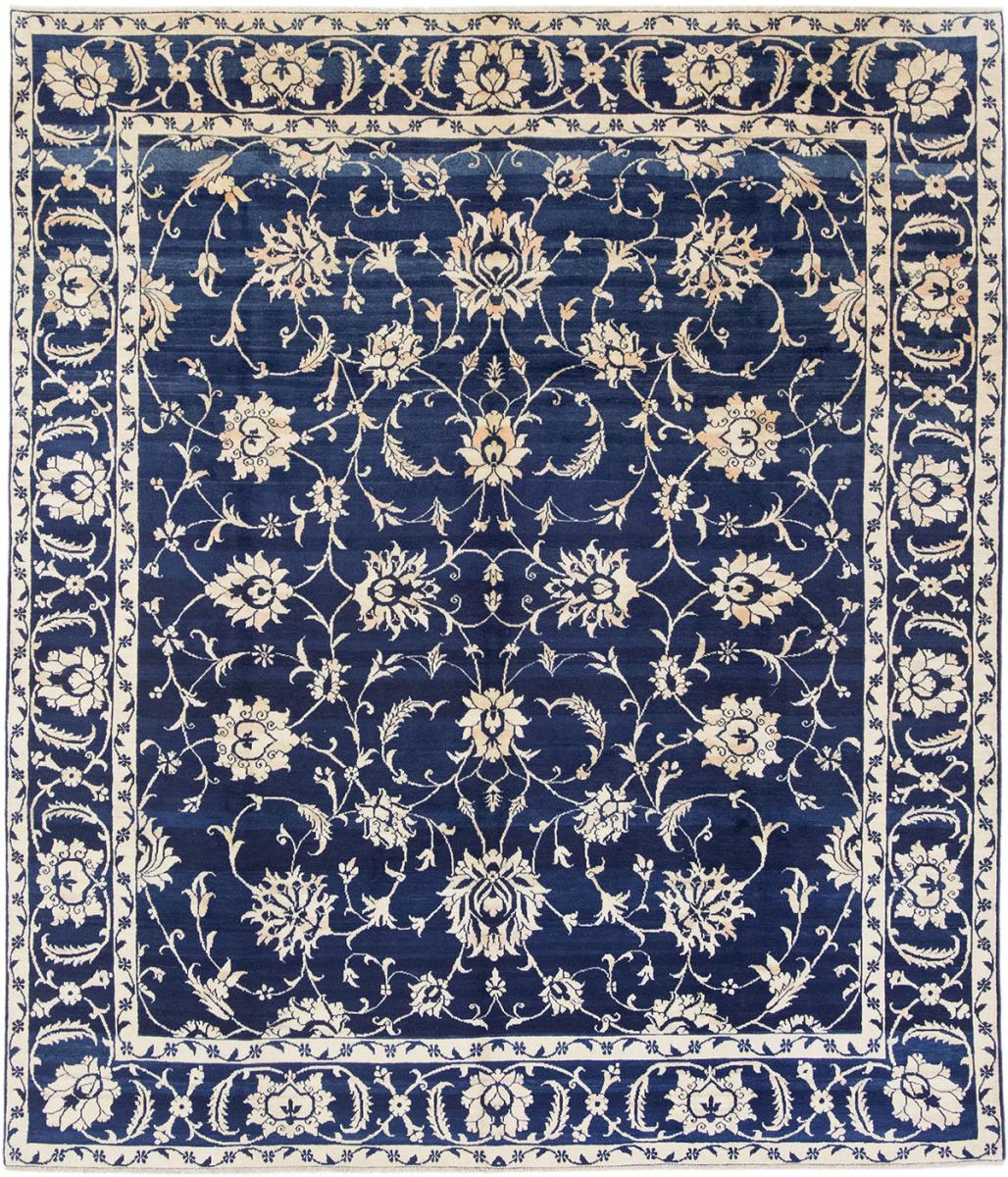 Persisk matta Isfahan Gammal 281x237 281x237, Persisk matta Knuten för hand