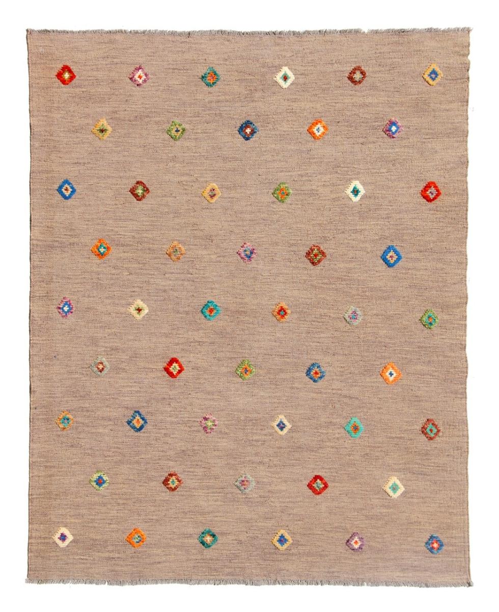 Alfombra afgana Kilim Afghan Nimbaft Edition 197x157 197x157, Alfombra persa Tejido a mano