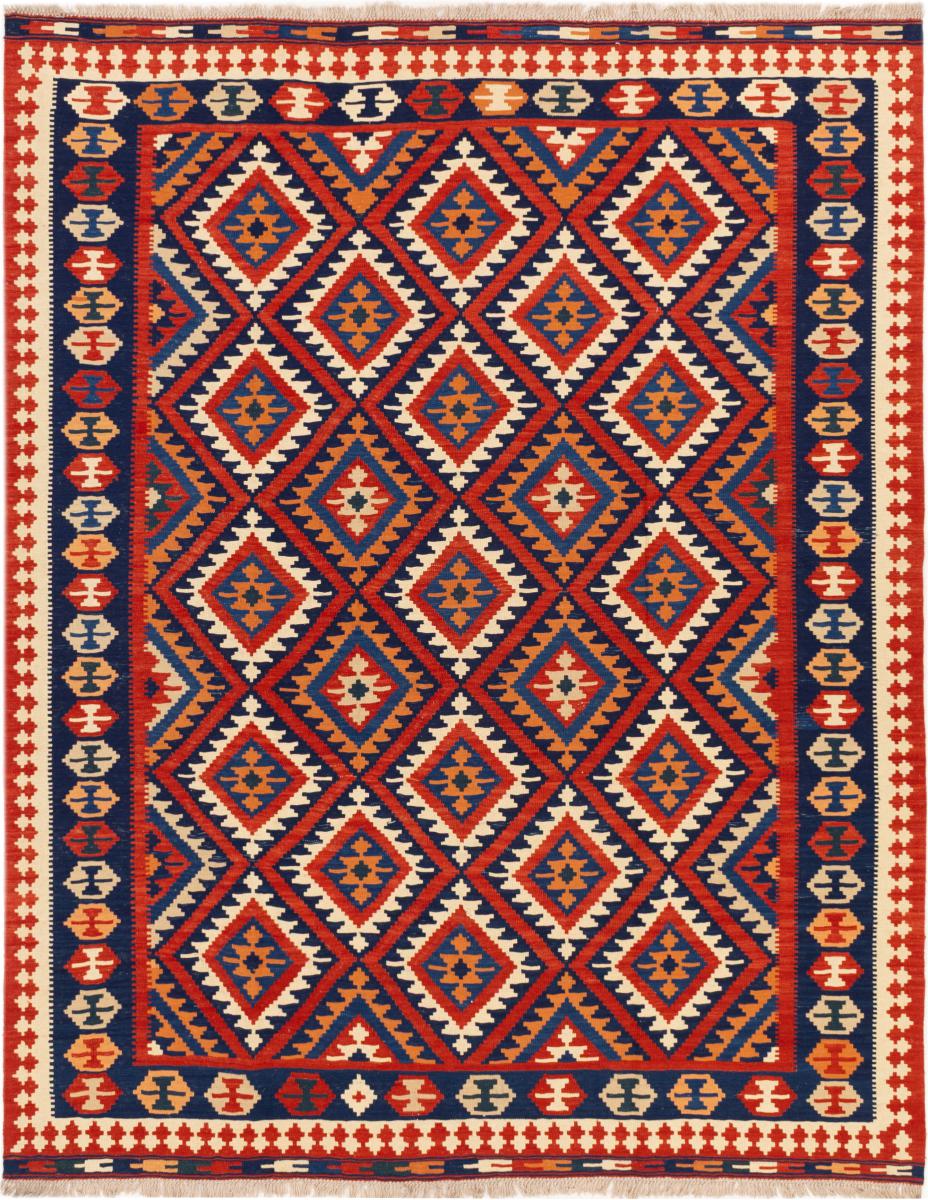 Alfombra persa Kilim Fars Ghashghai 296x235 296x235, Alfombra persa Tejido a mano