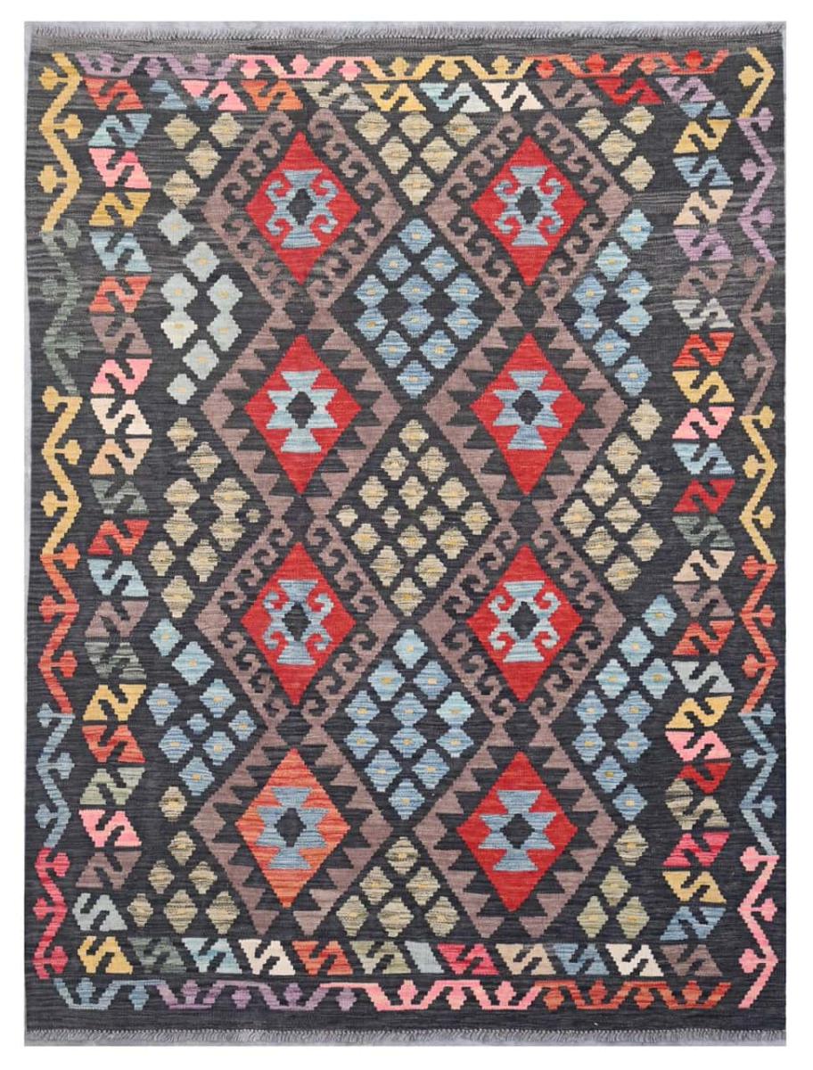 Tappeto Afgano Kilim Afghan 206x156 206x156, Tappeto persiano Tessuto a mano