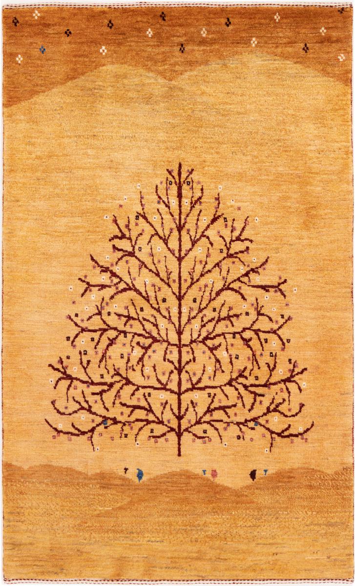 Perzisch tapijt Perzisch Gabbeh Loribaft Tabiibaft 132x83 132x83, Perzisch tapijt Handgeknoopte