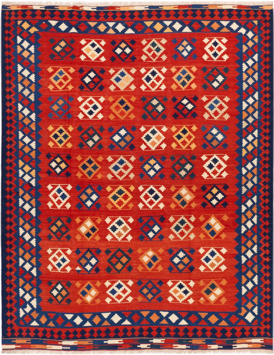 Alfombra persa Kilim Fars Ghashghai 291x229 291x229, Alfombra persa Tejido a mano