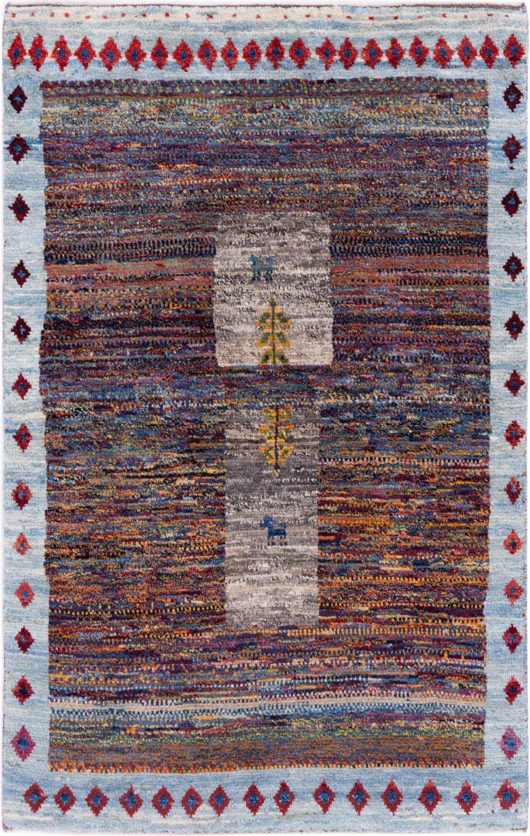 Alfombra persa Persa Gabbeh Pure 163x101 163x101, Alfombra persa Hecho a mano