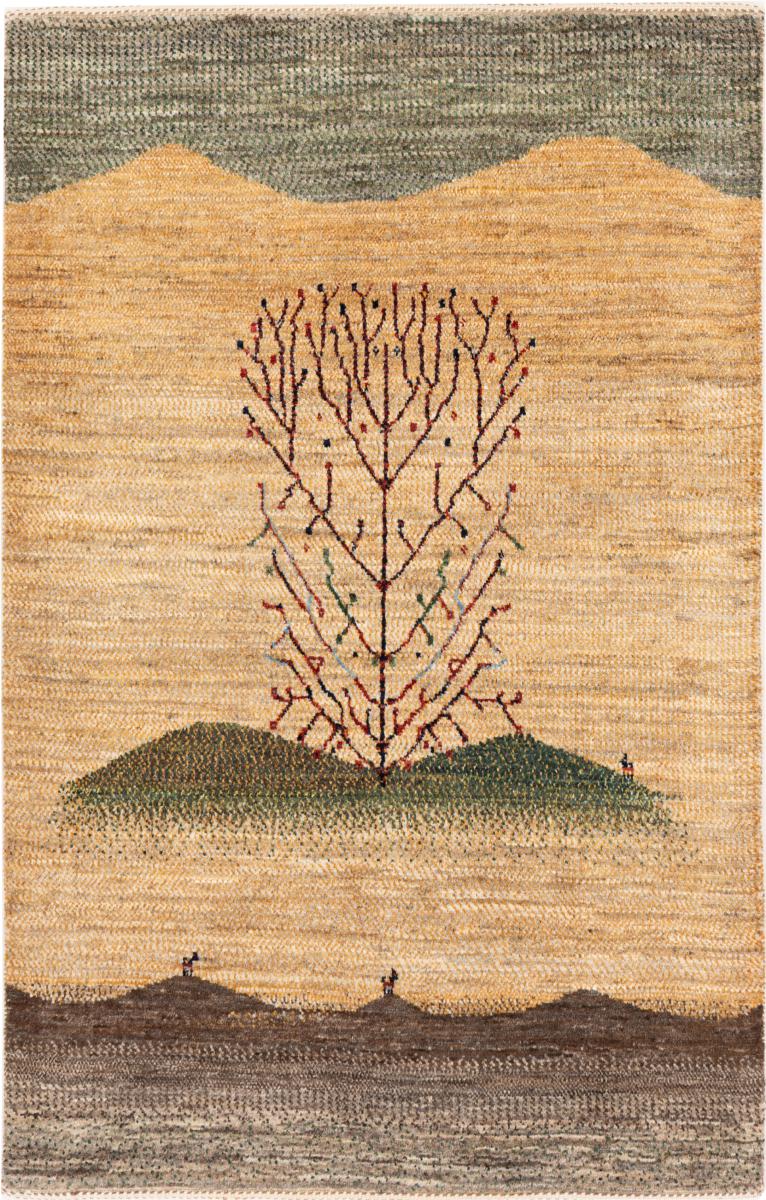 Perzisch tapijt Perzisch Gabbeh Loribaft Tabiibaft 126x81 126x81, Perzisch tapijt Handgeknoopte