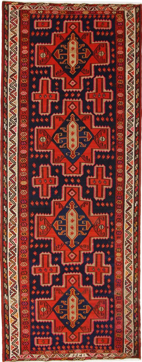 Perzsa szőnyeg Kilim Fars Azerbaijan Antik 411x162 411x162, Perzsa szőnyeg szőttesek