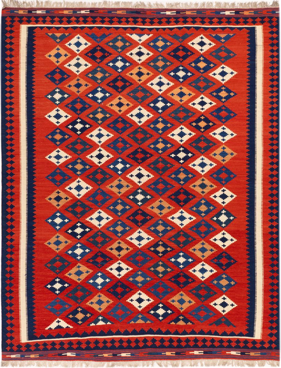 Alfombra persa Kilim Fars Ghashghai 304x239 304x239, Alfombra persa Tejido a mano