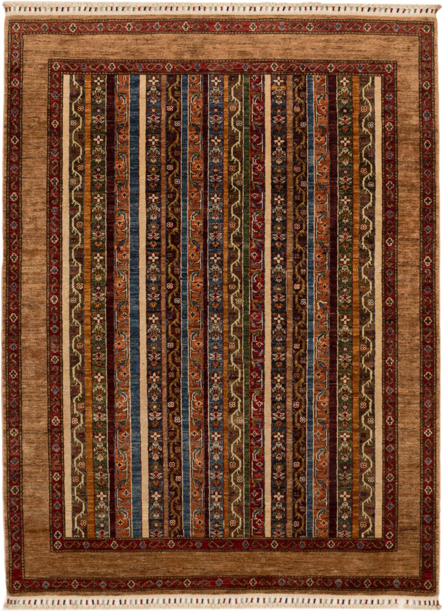 Afghaans tapijt Arijana Shaal 205x154 205x154, Perzisch tapijt Handgeknoopte
