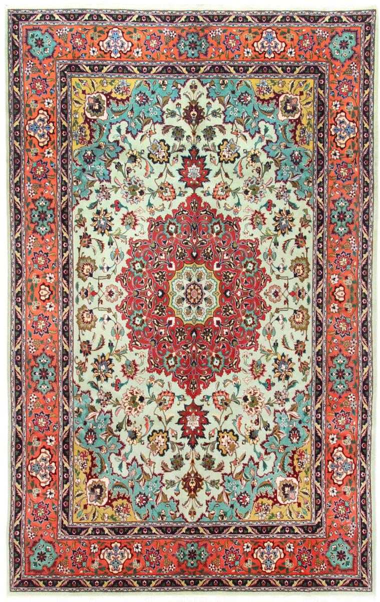 Tapete persa Tabriz 40Raj 297x192 297x192, Tapete persa Atado à mão