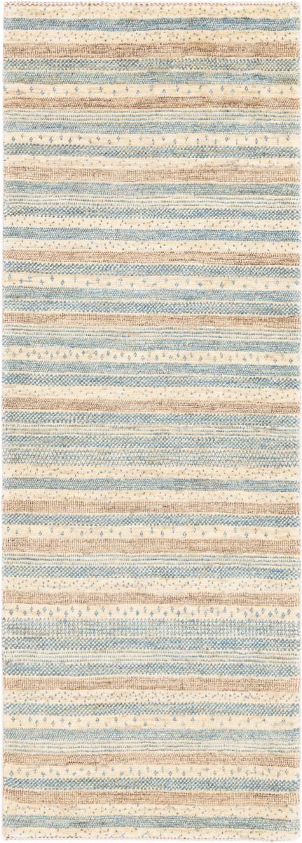 Alfombra persa Persa Gabbeh Loribaft Natura 196x69 196x69, Alfombra persa Hecho a mano