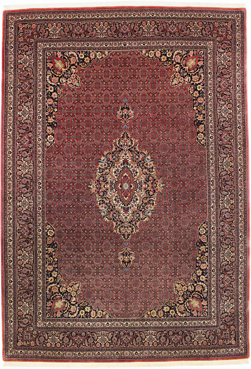 Perzsa szőnyeg Bidjar Selyemfonal 11'11"x8'4" 11'11"x8'4", Perzsa szőnyeg Kézzel csomózva