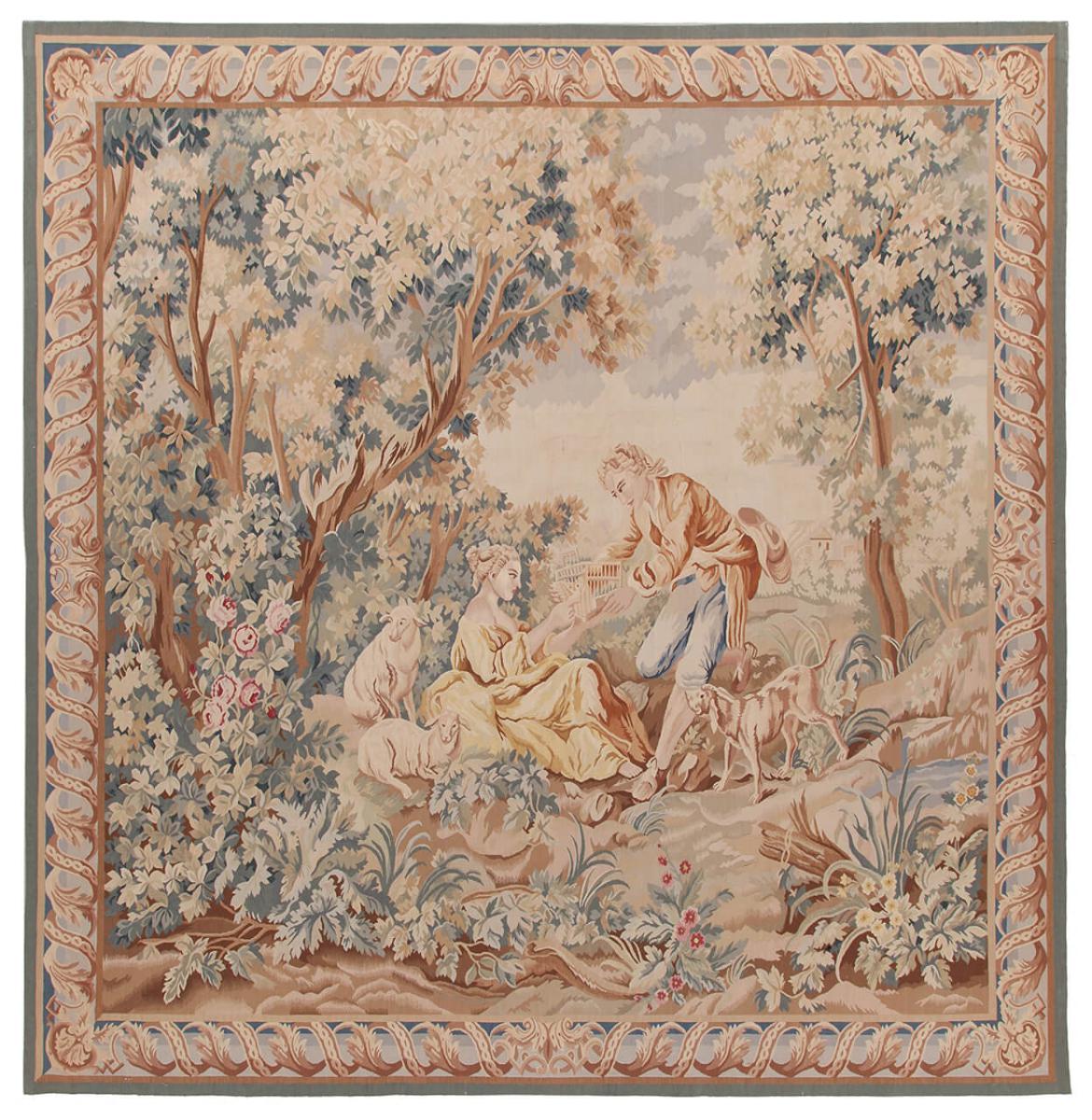 Covor chinezesc Tapisserie 187x184 187x184, Covor persan Lucrate de mână