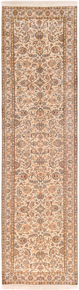 Indisk teppe Kashmir Silke 298x84 298x84, Persisk teppe Håndknyttet