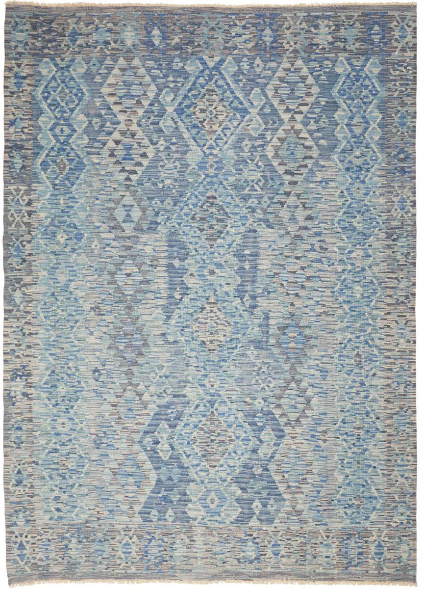 Tapis afghan Kilim Afghan 242x175 242x175, Tapis persan Tissé à la main