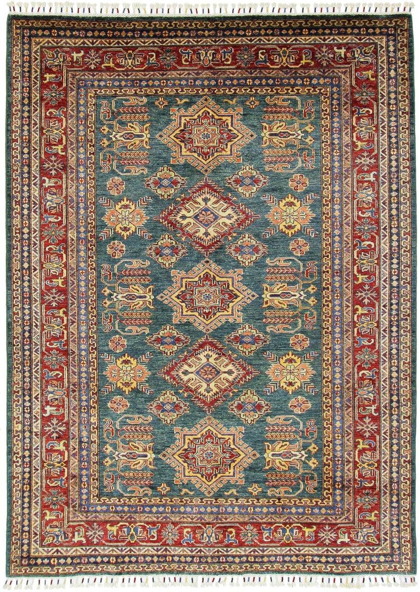 Afghaans tapijt Super Kazak 241x174 241x174, Perzisch tapijt Handgeknoopte