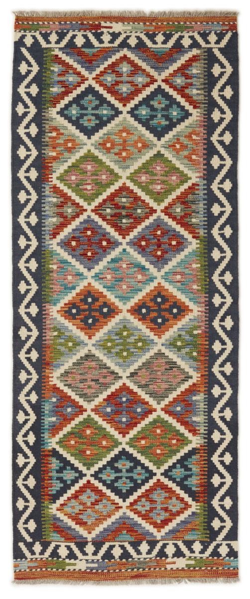 Alfombra afgana Kilim Afghan 195x78 195x78, Alfombra persa Tejido a mano